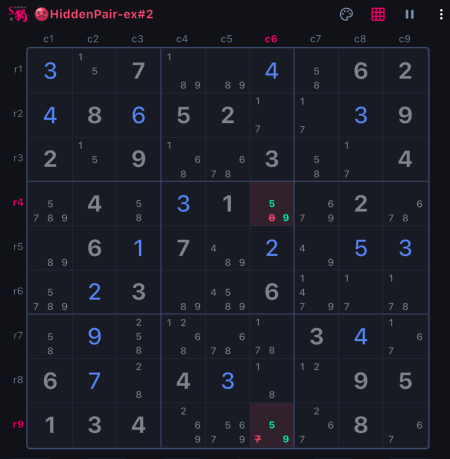 Placeholder for a Hidden Pair walkthrough screenshot