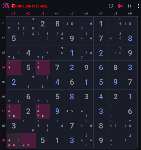 Placeholder for a second Unique Rectangle Type 3 walkthrough screenshot
