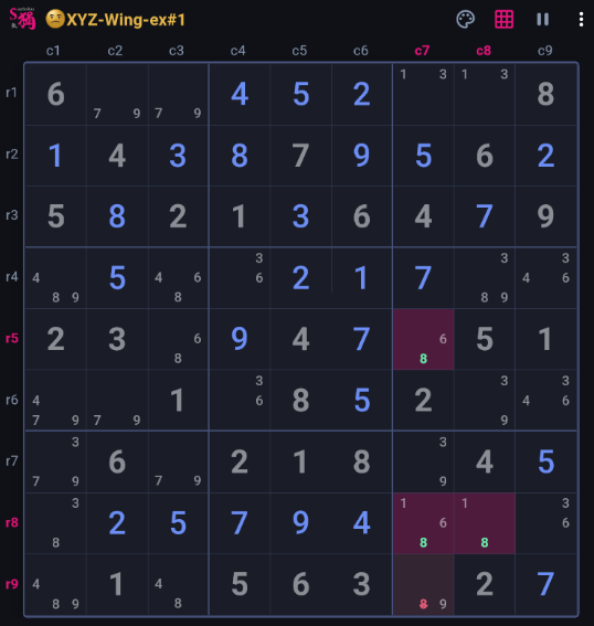 Placeholder for an XYZ-Wing walkthrough screenshot